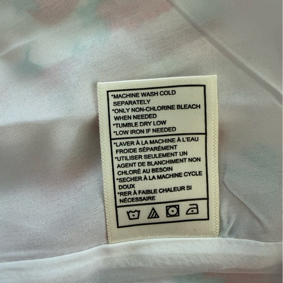 Betsy Johnson Strawberry Print Ruffled Smocked Maxi Dress NWT Size M - Picture 10 of 10